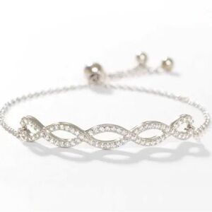 Touchstone Crystal Jewelry by Swarovski To Infinity Bracelet